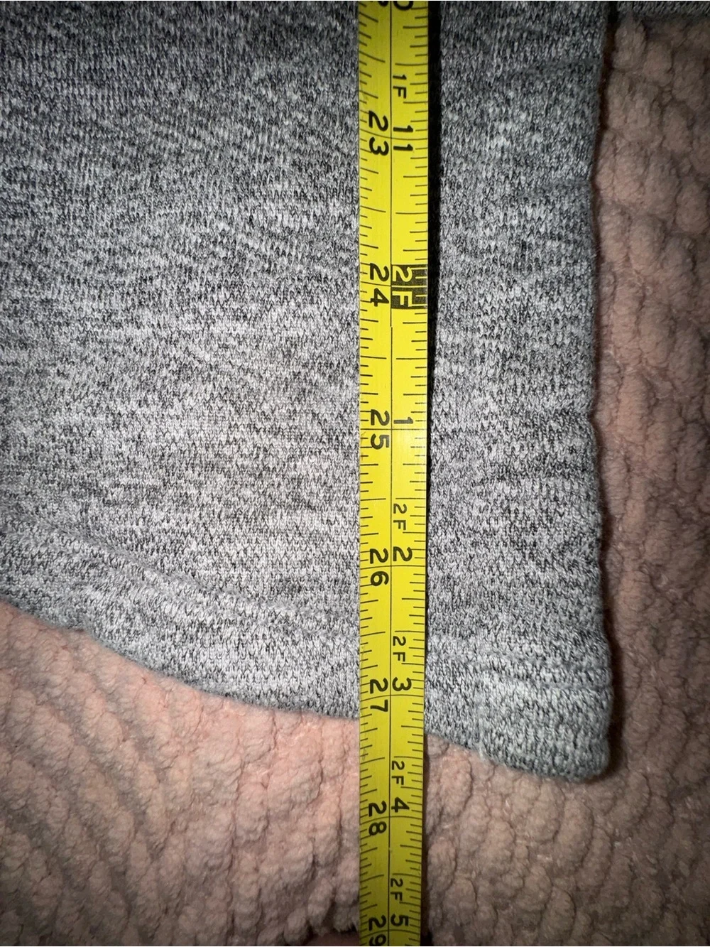Athleta Rare Sample Hooded Open Front Cardigan Wrap Jacket Gray/White Size S